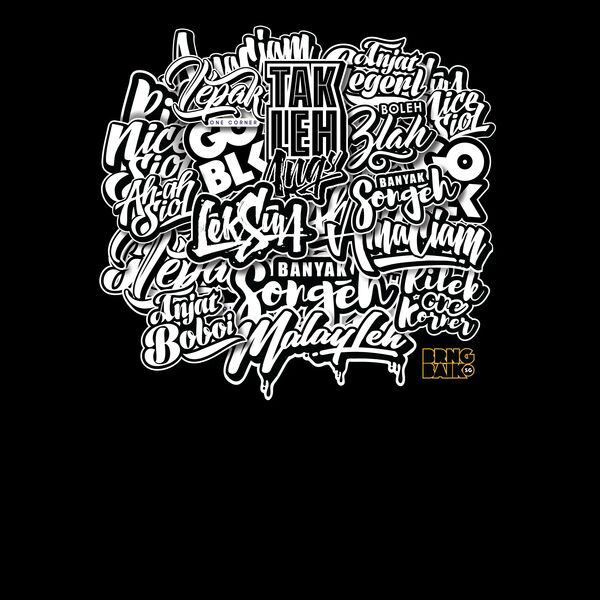 Malay Slang Sticker Bomb Thumbnail