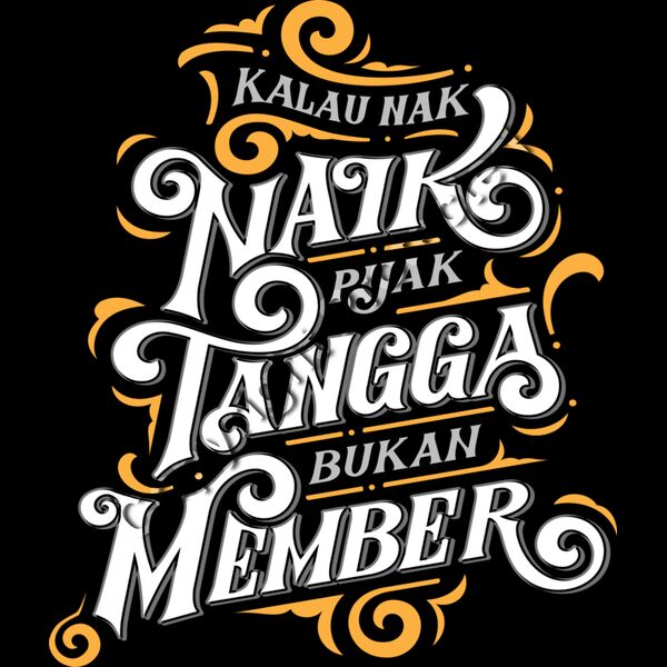 Kalau Nak Naik Pijak Tangga Bukan Member Thumbnail