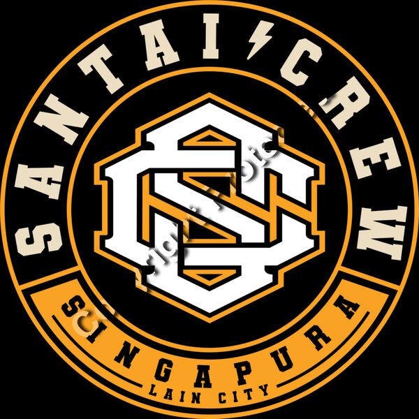 Santai Crew Round Monogram Thumbnail