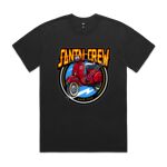 Mens Heavy Faded Oversized Tee (same day) Thumbnail