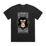 Mens Heavy Faded Oversized Tee (same day) Thumbnail