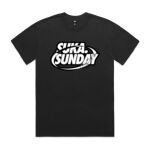Mens Heavy Faded Oversized Tee (same day) Thumbnail