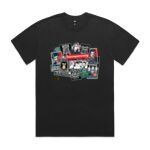 Mens Heavy Faded Oversized Tee (same day) Thumbnail